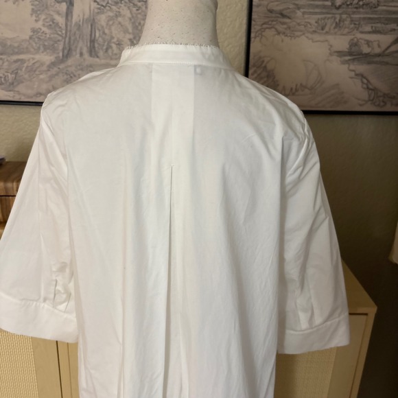 Dorothee Schumacher Lace-trimmed Cotton Minidress Size 3 / US Medium Cotton - Picture 8 of 10